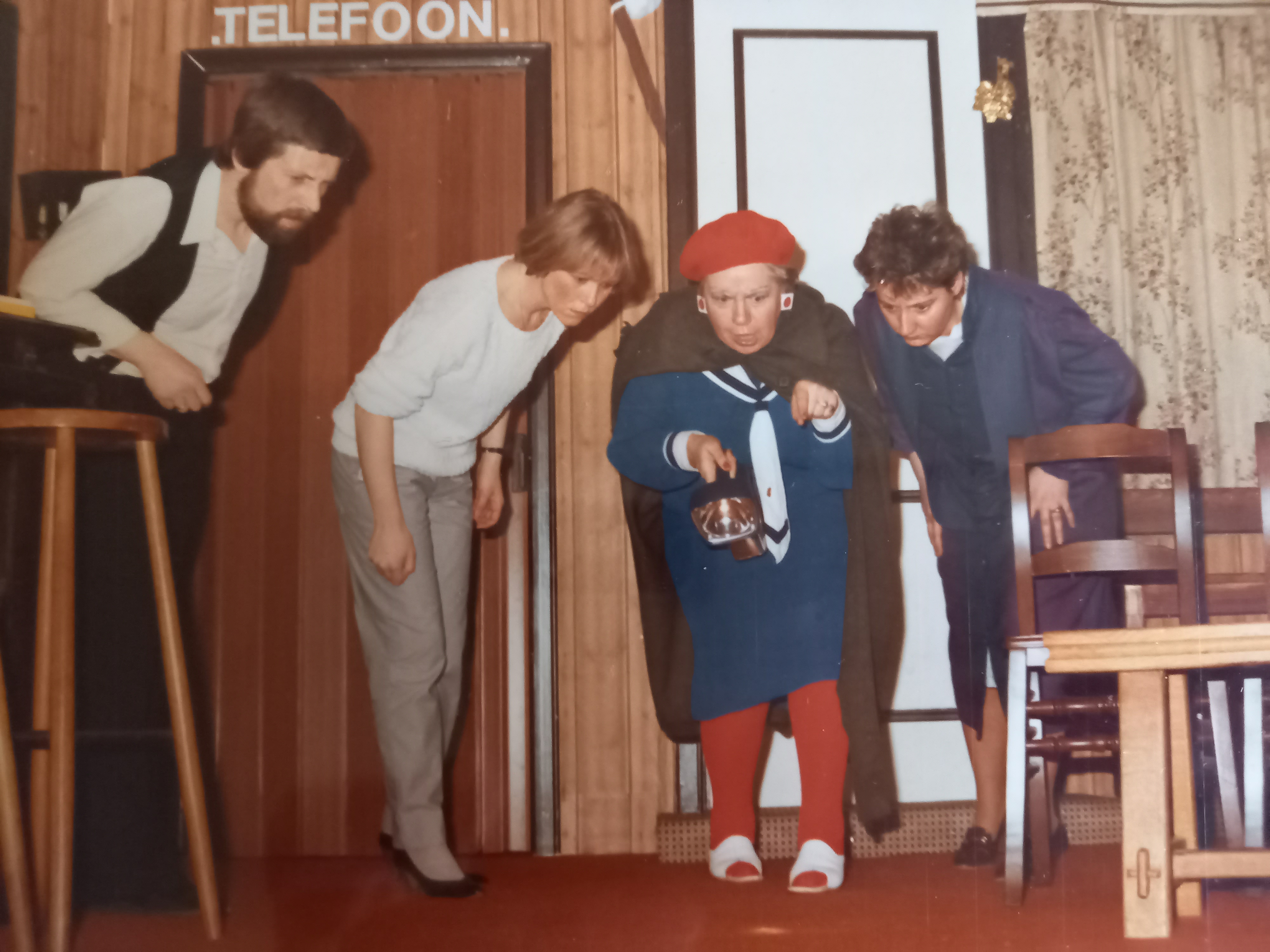 Gieren op 't veilig nest